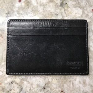 Men's COACH card holder