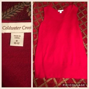 Coldwater Creek red top