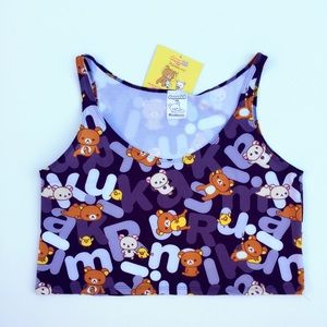 JapanLA x Rilakkuma limited edition crop top