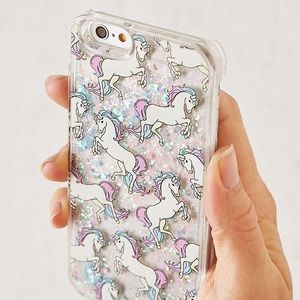 iPhone 6s Glitter Unicorn Phone Case