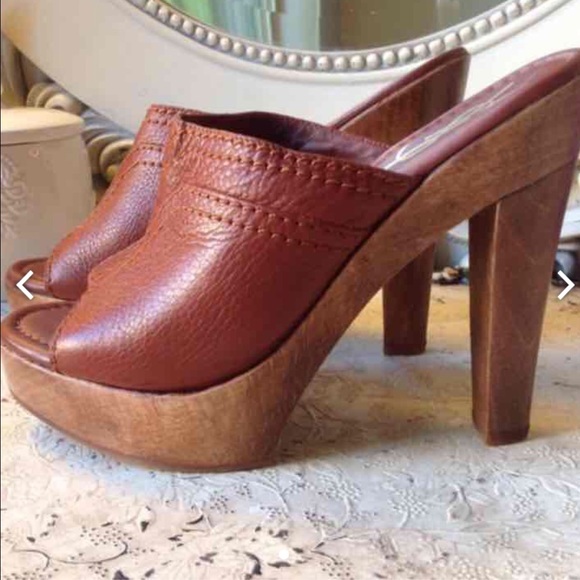 YSL open toe platform clogs - Picture 2 of 3