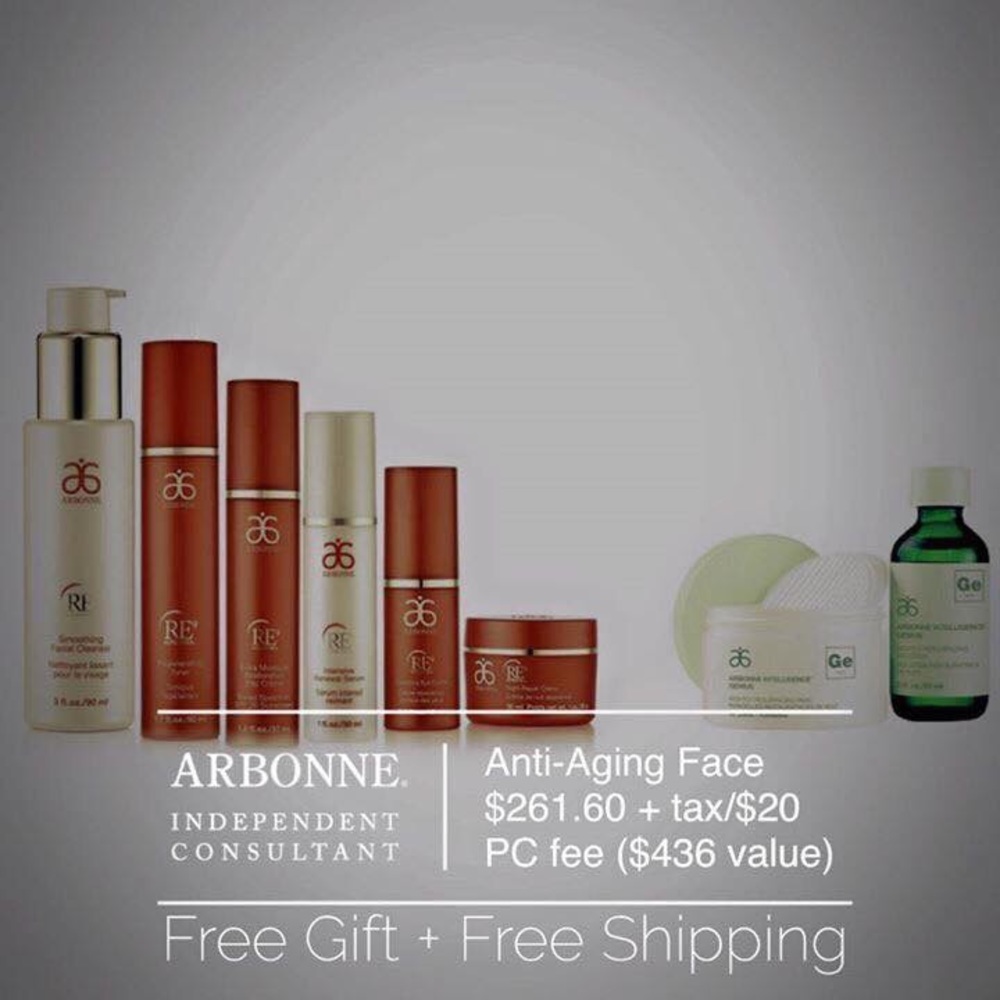 Arbonne RE  anti aging line
