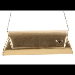 Gold clutch
