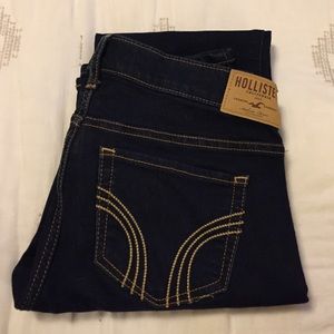Dark wash boot cut Hollister jeans