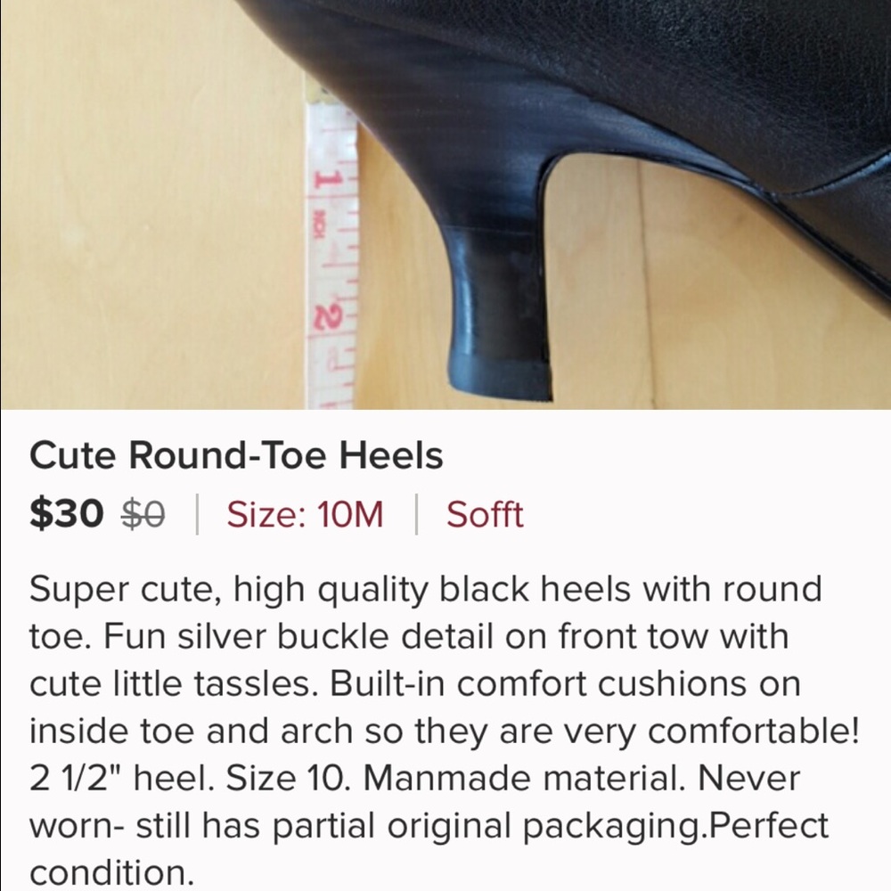 Sofft Round-Two Kitten Heel - image 4