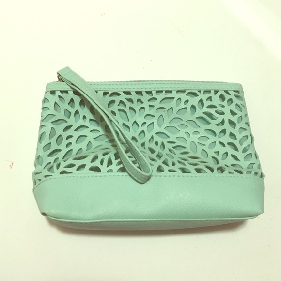Mint blue makeup bag - Picture 1 of 1