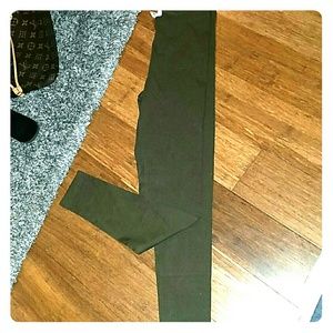 Olive green legging