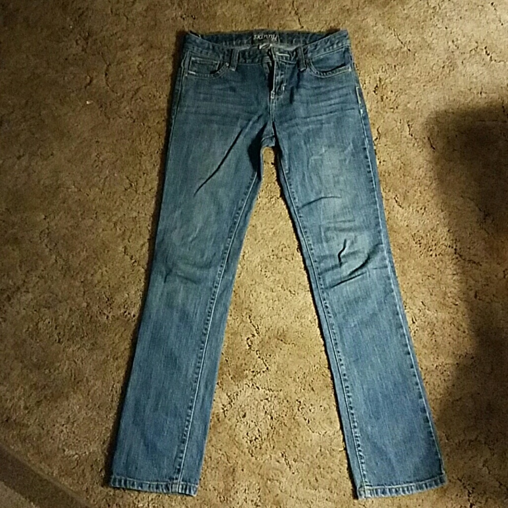 Light wash girl pants