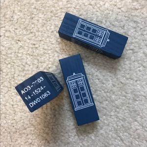 Doctor Who Tumbling Tardis Blocks