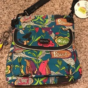 Sakroots cross body bag