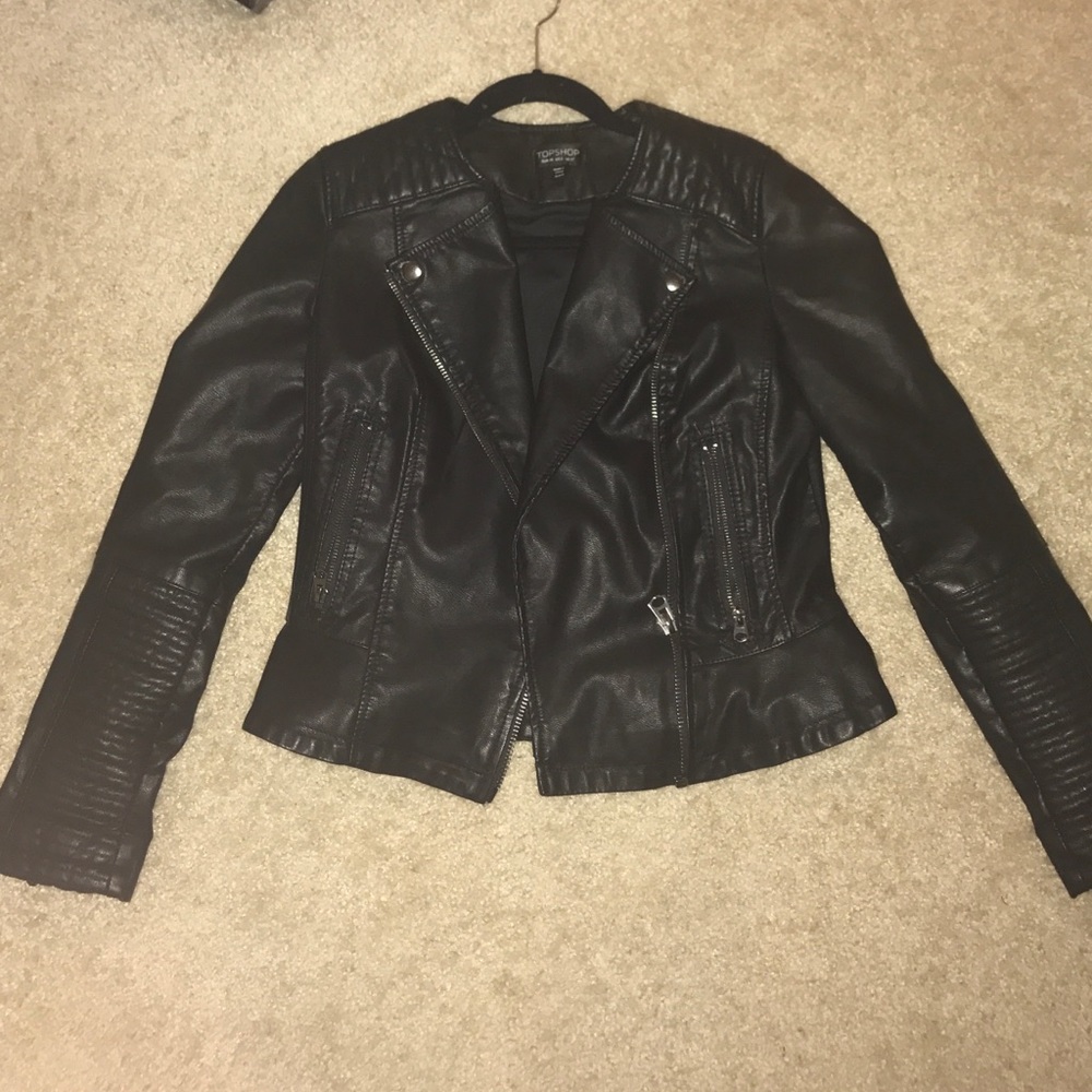 Topshop Leather Jacket