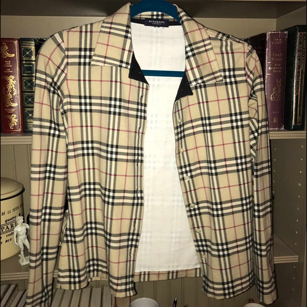 Authentic Stretchy and Comfy Burberry Button Down