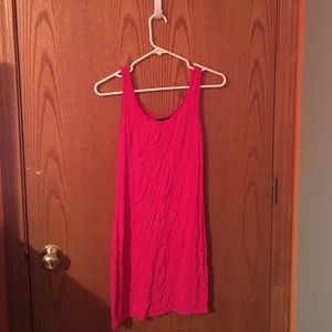 Tight but stretchy pink dress