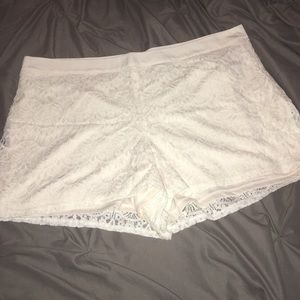 Lace shorts
