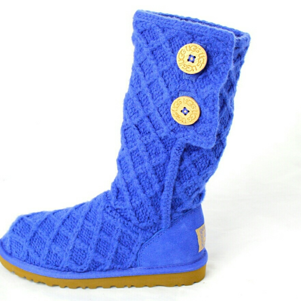 Ugg Australia Toddler Lattice Cardy DPPW Sz 10 - Picture 5 of 9