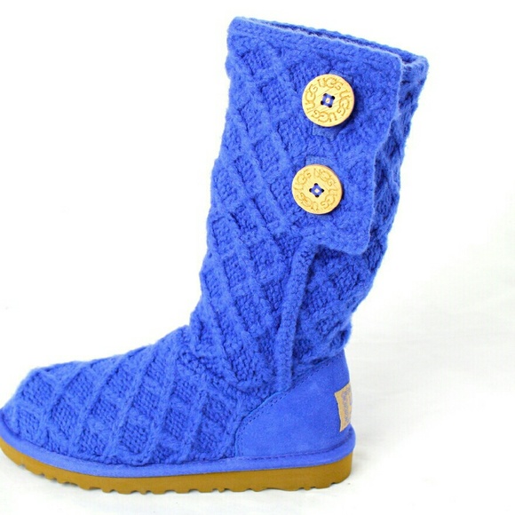 Ugg Australia Toddler Lattice Cardy DPPW Sz 10 - Picture 5 of 9