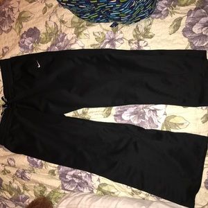 Black Nike lounge pants either sex size XL