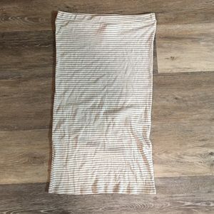 Body con, cotton skirt