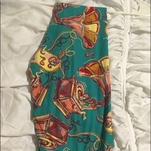 Phonograph leggings!! ⭐️sold☄️⭐️