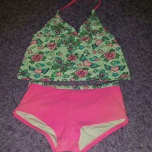 Boy shorts Tankini