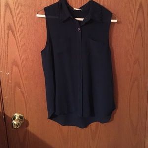 Navy tank top