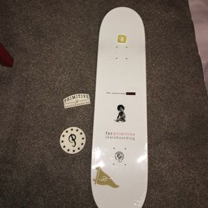 Primitive skateboard deck