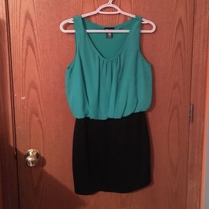 Two tone dress