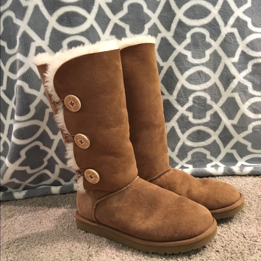 UGG Australia tall chestnut boots
