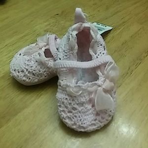 Koala Baby Crocheted Shoes (Pink&White avail.)