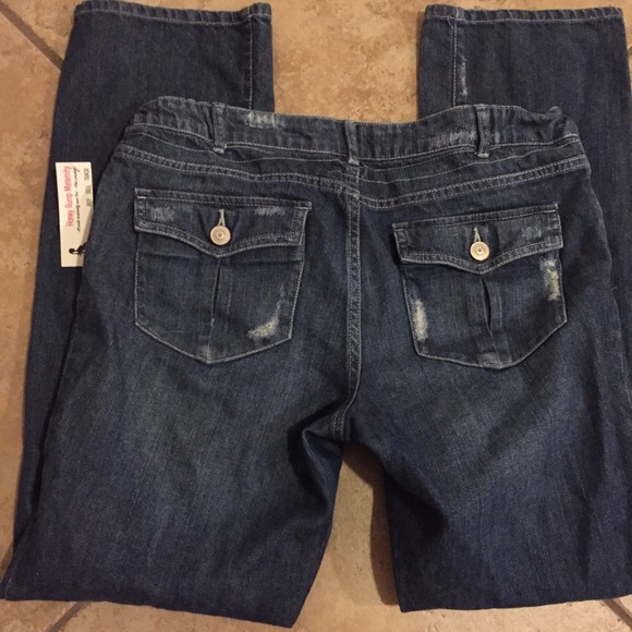 Liz Lange Jeans - 💋FINAL SALE💋Maternity straight leg jeans size 4 Liz Lange Jeans - 💋FINAL SALE💋Maternity straight leg jeans size 4