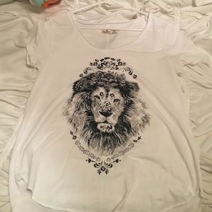 Lion face tshirt