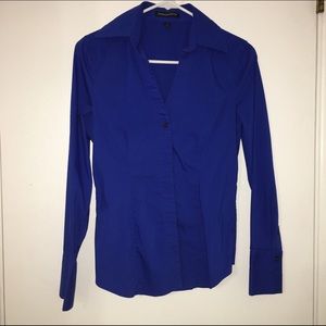 Express Blue Blouse