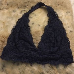 Urban Outfitters navy bralette