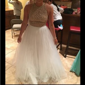 Glamour by Terani Couture Beaded Bodice Ballgown