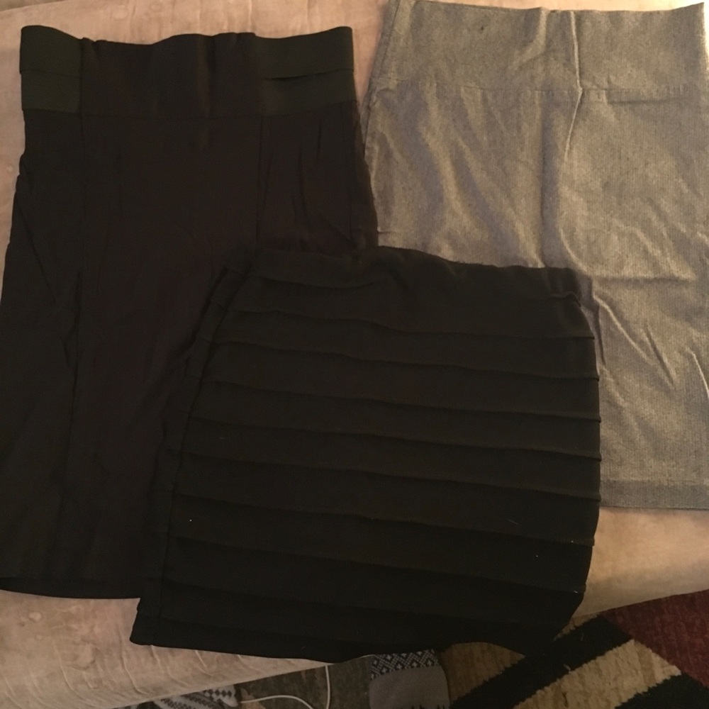 Set of 3 pencil/short skirts!