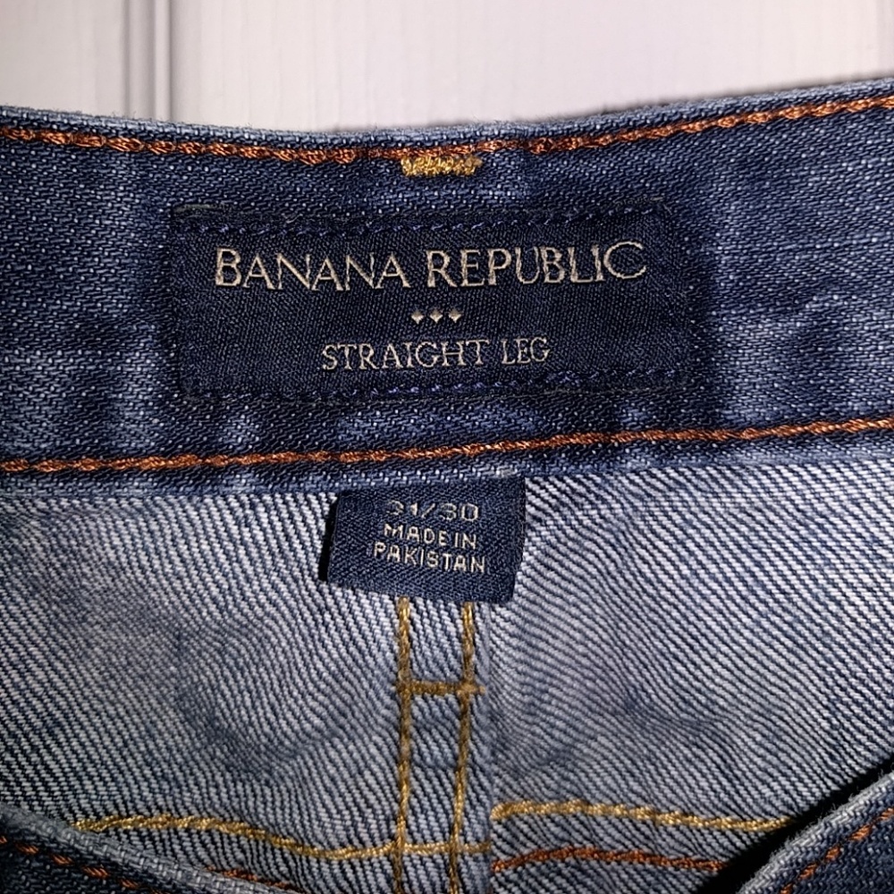 Banana Republic Denim Jeans Straight Leg 31/30