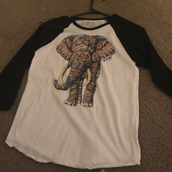 Elephant baseball shirt - Picture 1 of 3