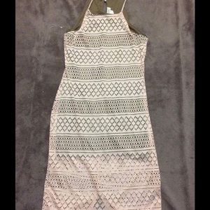 Pink Tribal Body Con Tribal Dress SIZE XL