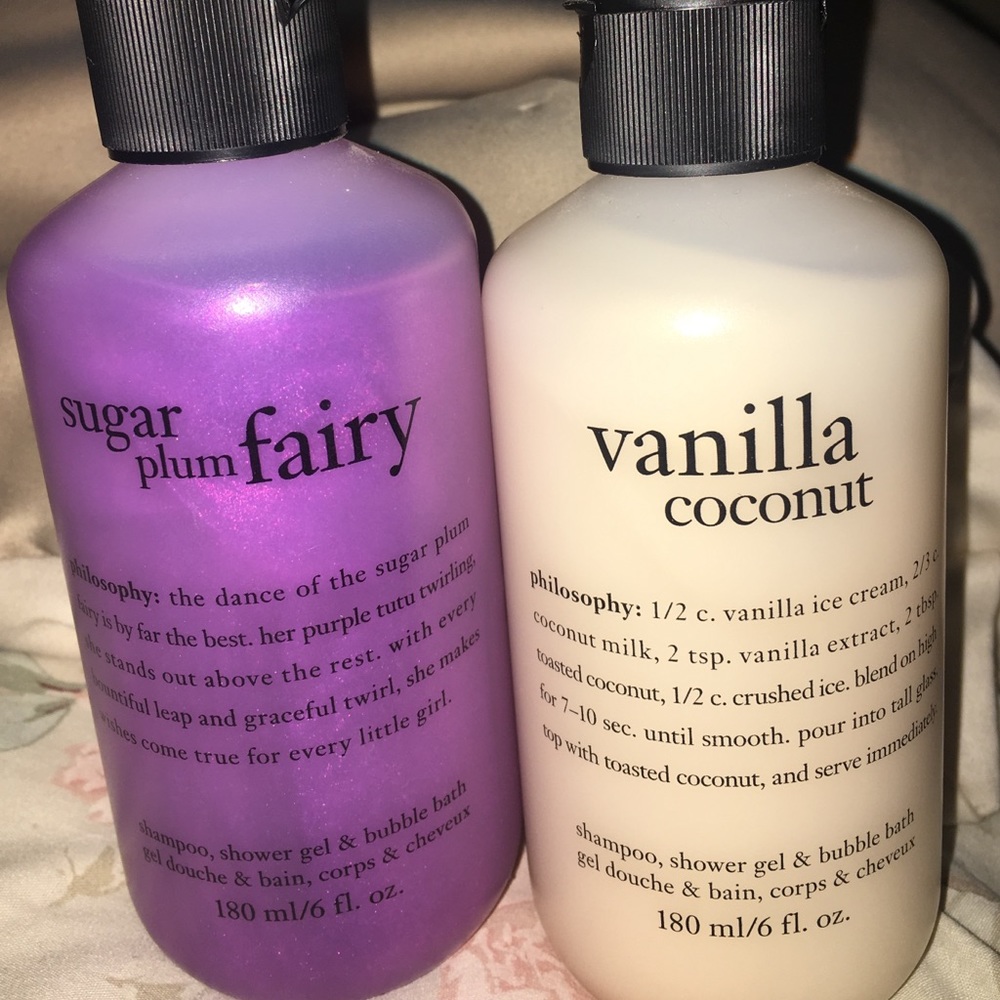 Philosophy Sugar Plum Fairy and Vanilla Coconut