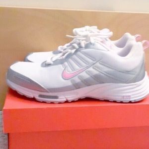 Nike air pink&white