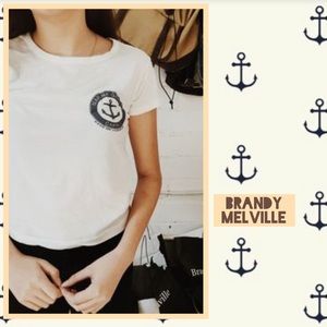 Brandy Melville MARINA GRANDE CAPRI Cropped Tee Brandy Melville MARINA GRANDE CAPRI Cropped Tee