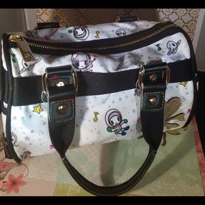 Tokidoki mini bowler bag astronauta