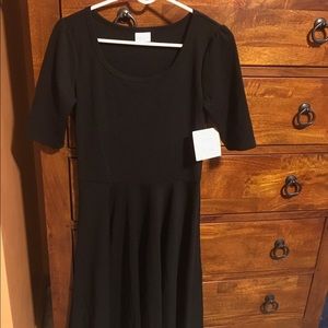 Solid black LLR Nicole dress