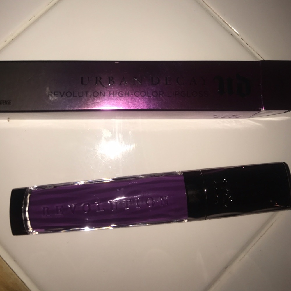 NEW•URBAN DECAY HIGH-COLOR LIP GLOSS•"BITTERSWEET"