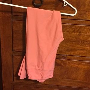 EUC LLR leggings OS pink