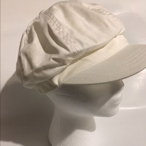 Super Cute Solid White UBI Hat Ladies