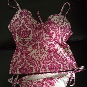 Victoria secret purple tankini swimsuit