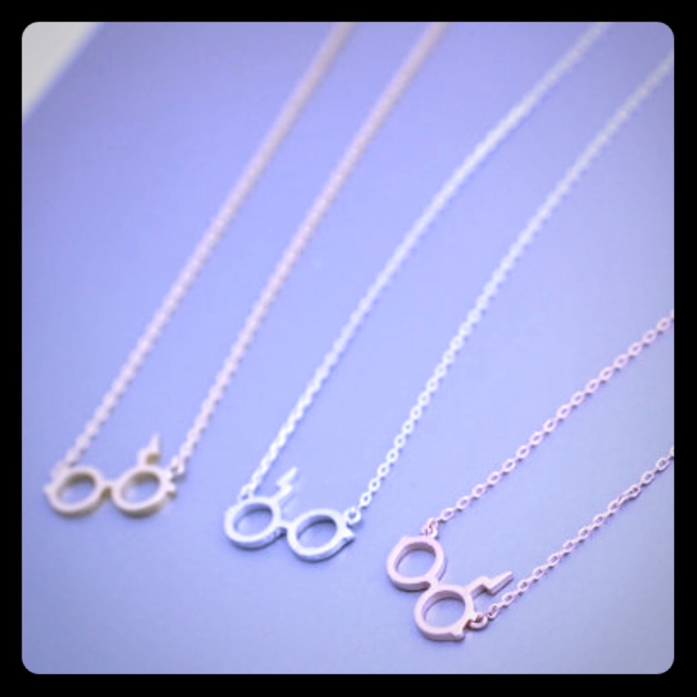 Rose Gold Harry Potter Necklace