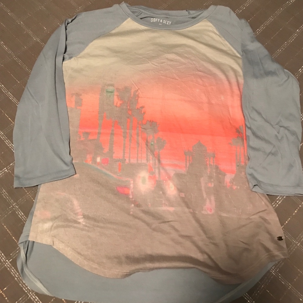 AEO baseball tee