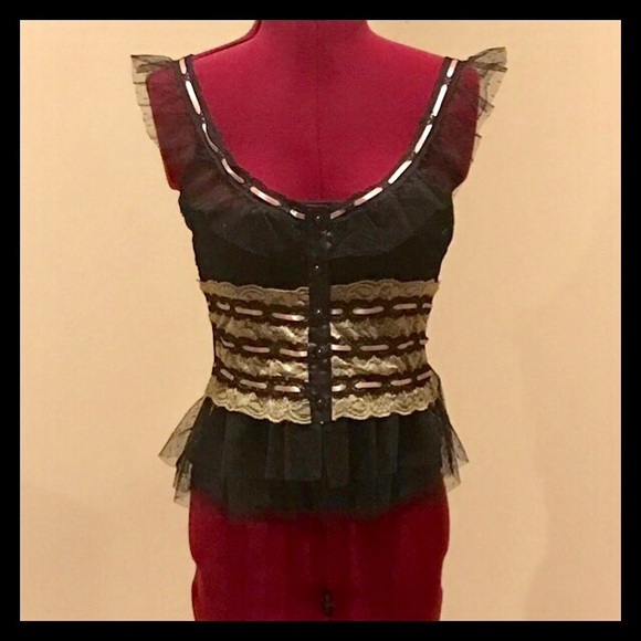 Daytrip Tops - 🌻Daytrip Lace & Ruffles Top🌻